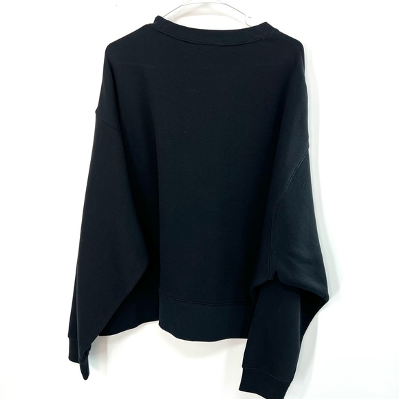 Nike Sportswear Phoenix Fleece Crewneck Oversized Top ‘Black’ Woman’s Size 3X - Picture 2 of 2